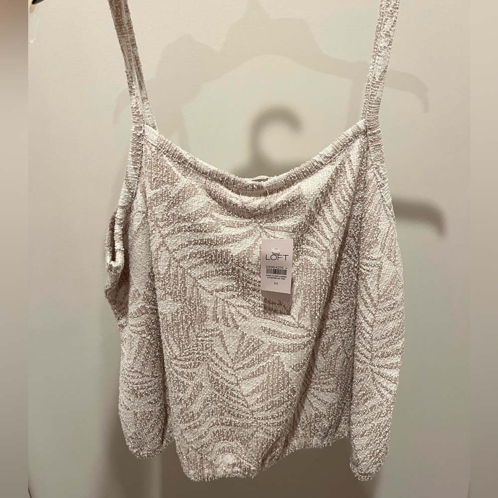 Loft medium size tank top- tags still on